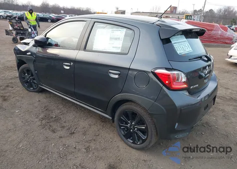 2024 Mitsubishi Mirage Black Edition/Ralliart/Se z USA, uszkodzony, nr VIN ML32AWHJXRH022319